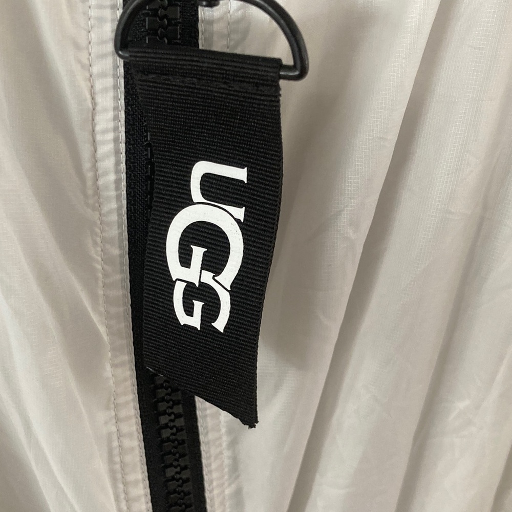 UGG White Brittany Hooded Anorak NWT - Picture 12 of 16
